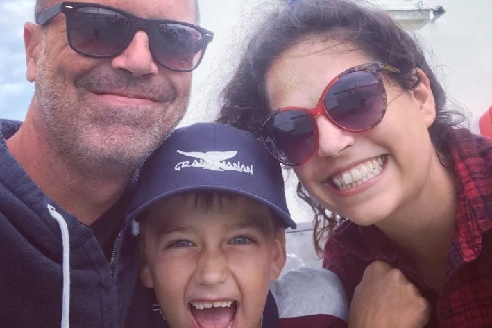 Joanna Killen with family