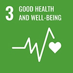United Nations Sustainable Development Goal 3 Good health and well being logo