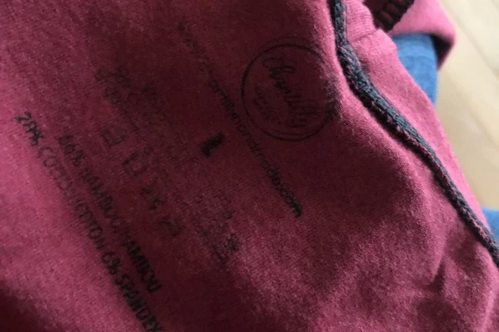 Chantilly Comfort Wear tag-less shirt.